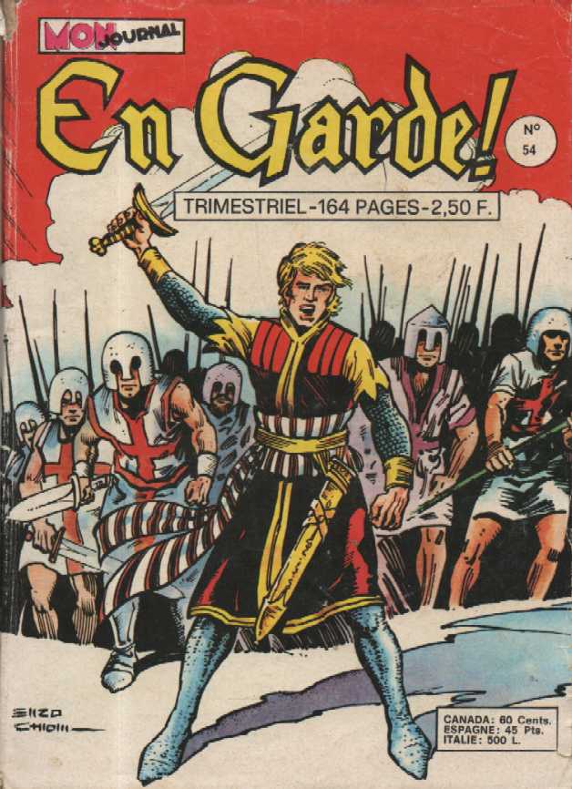 Scan de la Couverture En Garde n 54